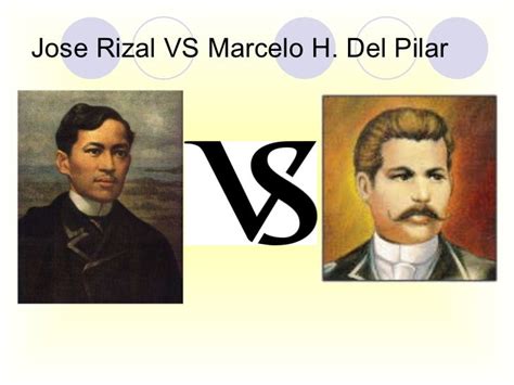 rizal and del pilar rivalry|Marcelo H. del Pilar .